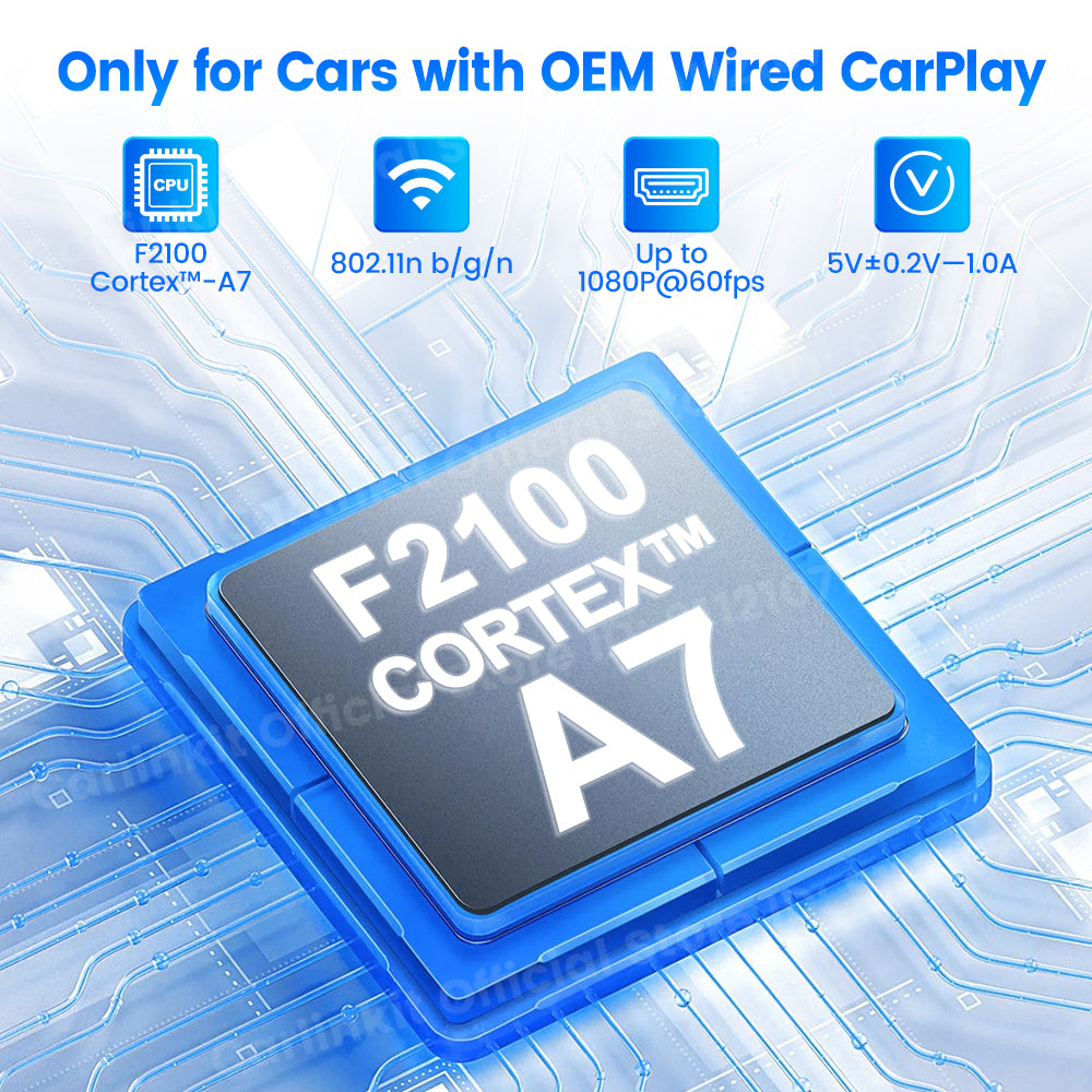 Carlinkit New Smart USB HDMI Adapter-Car 4K HD Output Video Dongle Support TV Streaming Stick Entertainment Watch Movies, Shows, and Live TV in 1080p, 60pfs, Game Consoles, Laptops