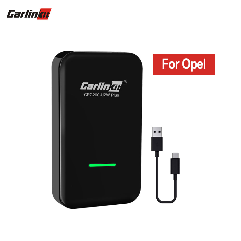 Carlinkit 3.0 U2W Plus adaptateur carplay sans fil pour Opel ADAM KARL Astra Corsa Insignia ampera-e Crossland X Mokka Zafira Combo Grandland