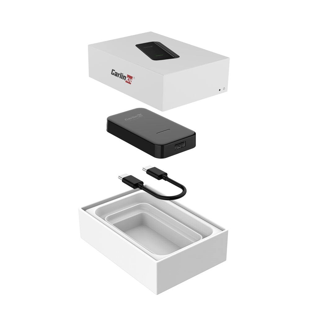 Carlinkit 3.0 U2W Plus Adattatore Carplay Wireless per Audi A1 A3 B9 S4 A4 A5 A6 A7 A8 Q2 Q3 Q5 Q7 Q8