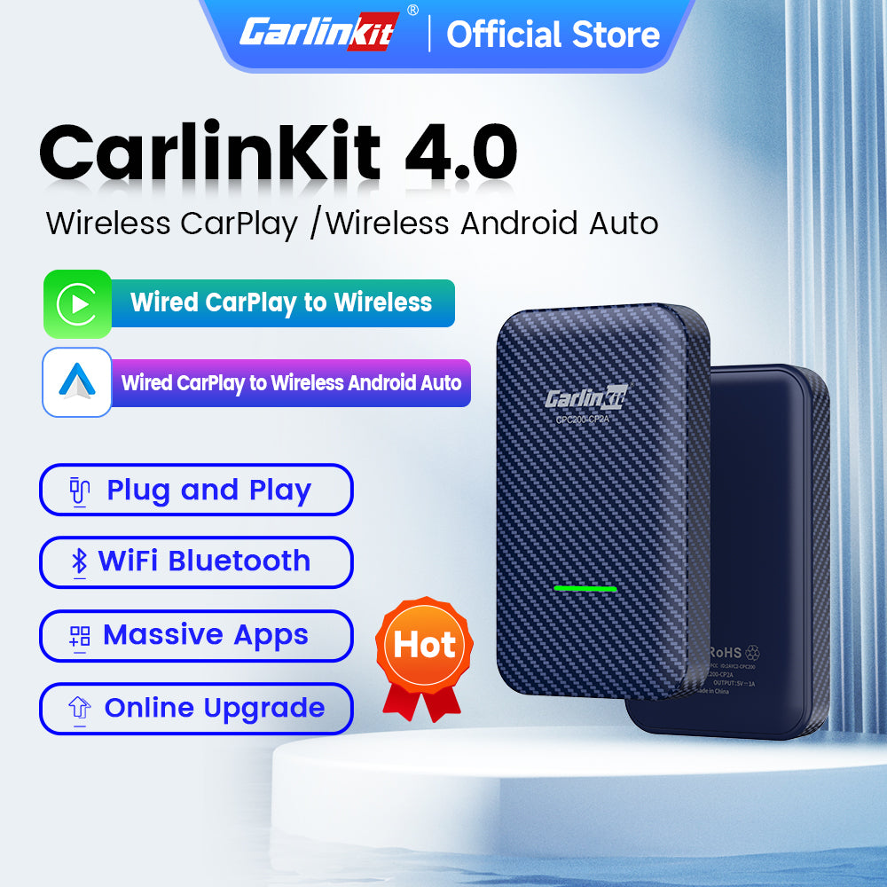 Carlinkit 4.0 Wireless CarPlay Adapter for Factory wired carplay cars –  carlinkitbox