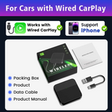 CarlinKit Mini Ultra Wireless Adapter Wireless Android Auto & CarPlay USB Dongle For Car Upgrade WiFi Bluetooth Auto Connect