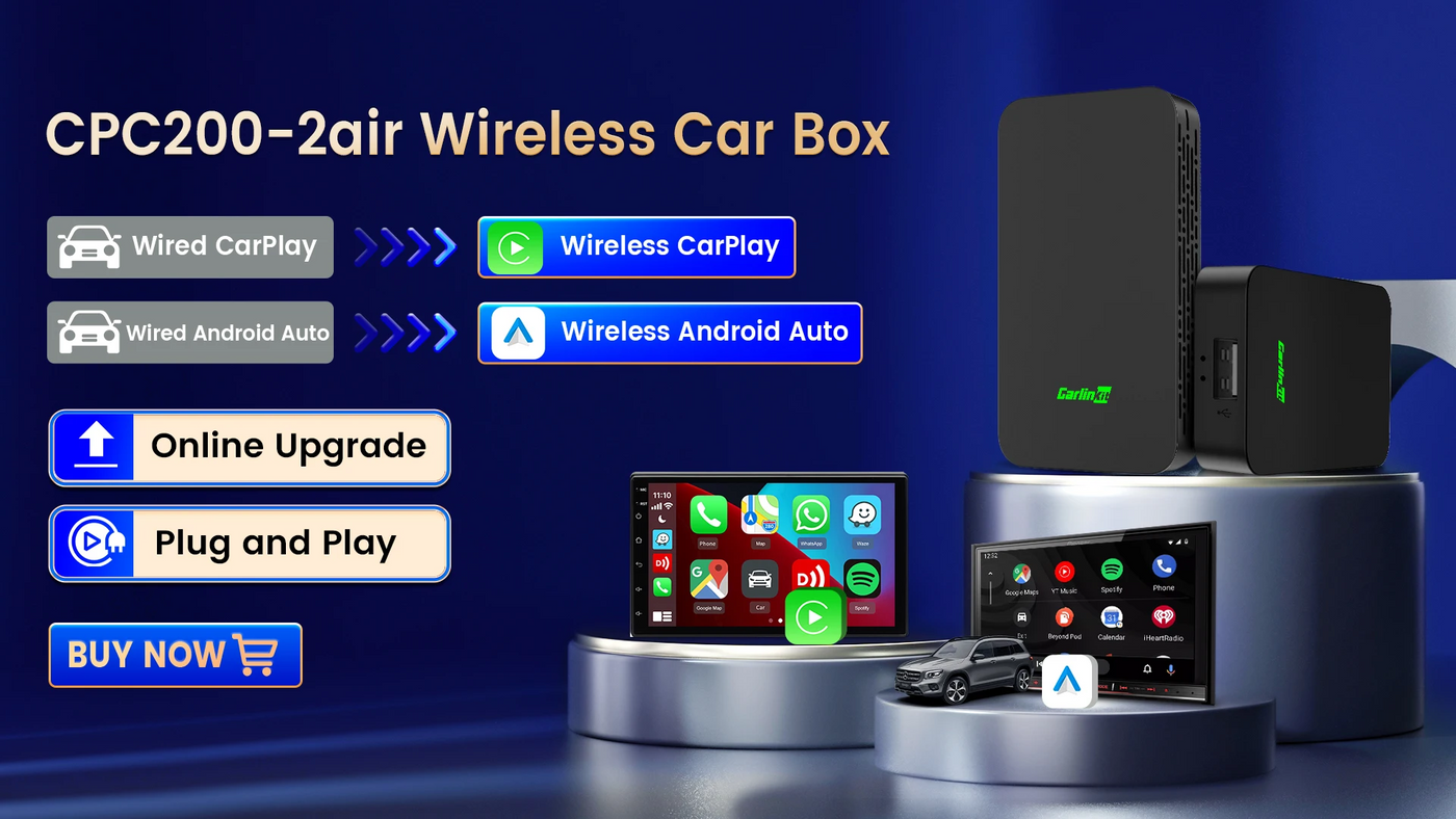 CarlinkIt 5.0 (2air)- Upgrade Your Wired CarPlay/Android Auto Wireless! Car  Stereo Price in India - Buy CarlinkIt 5.0 (2air)- Upgrade Your Wired  CarPlay/Android Auto Wireless! Car Stereo online at