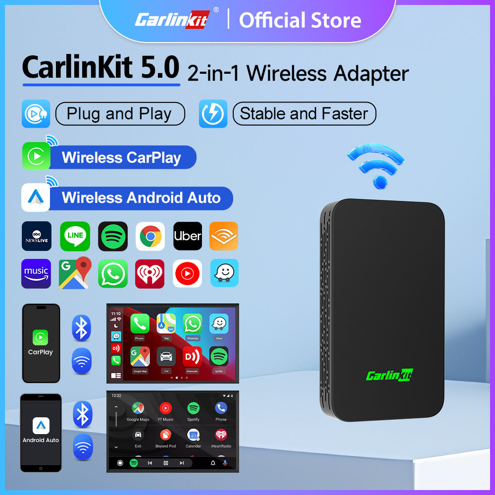 Carlinkit 5.0 2Air Wireless CarPlay Android Auto Wireless