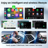 Carlinkit 4.0 CPC200-CP2A wired to wireless CarPlay carbon fibre shell 5G wifi bluetooth wireless android auto for factory wired CarPlay car models