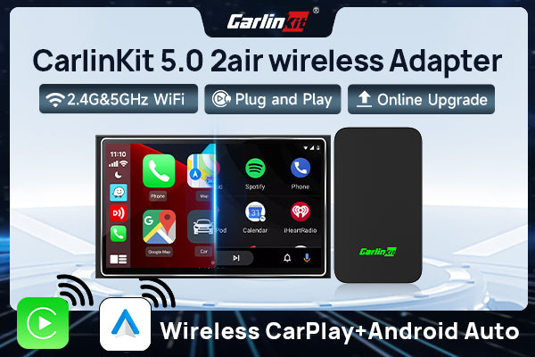 CarlinKit 5.0 Apple CarPlay & Android Auto wireless adapter almost 47% off  on  -  News