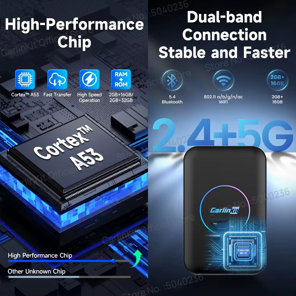 CarlinKit Android Ai Box Wireless Adatper Lite S Wireless Dongle