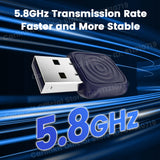 CarlinKit Mini Ultra Wireless Adapter Wireless Android Auto & CarPlay USB Dongle For Car Upgrade WiFi Bluetooth Auto Connect