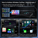 2024 Carlinkit LITE Wireless Android Auto & Car Play Ai Box Usb Watch Videos Online 32GB For Netflix Iptv 3 IN 1 Carplay Tv Box