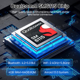 CarlinKit QCM 6115 Wireless CarPlay Android TV Ai Box For Netflix Wireless Android Auto Video Streaming Box 2.4&5Ghz Wifi BT FOTA Upgrade