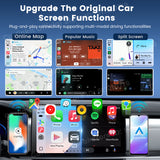 Carlinkit Wireless CarPlay & Android Auto Adapter - Mini Ultra 3 Convert OEM Wired to Wireless Dongle for iPhone & Android 11+, USB-A/Type-C Plug & Play, Fast Connection, Online Upgrade