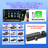 Carlinkit Support Fire TV Stick Specifically designed for Amazon Fire TV Stick Enjoy Streaming in Your Car Wired CarPlay to HDMI