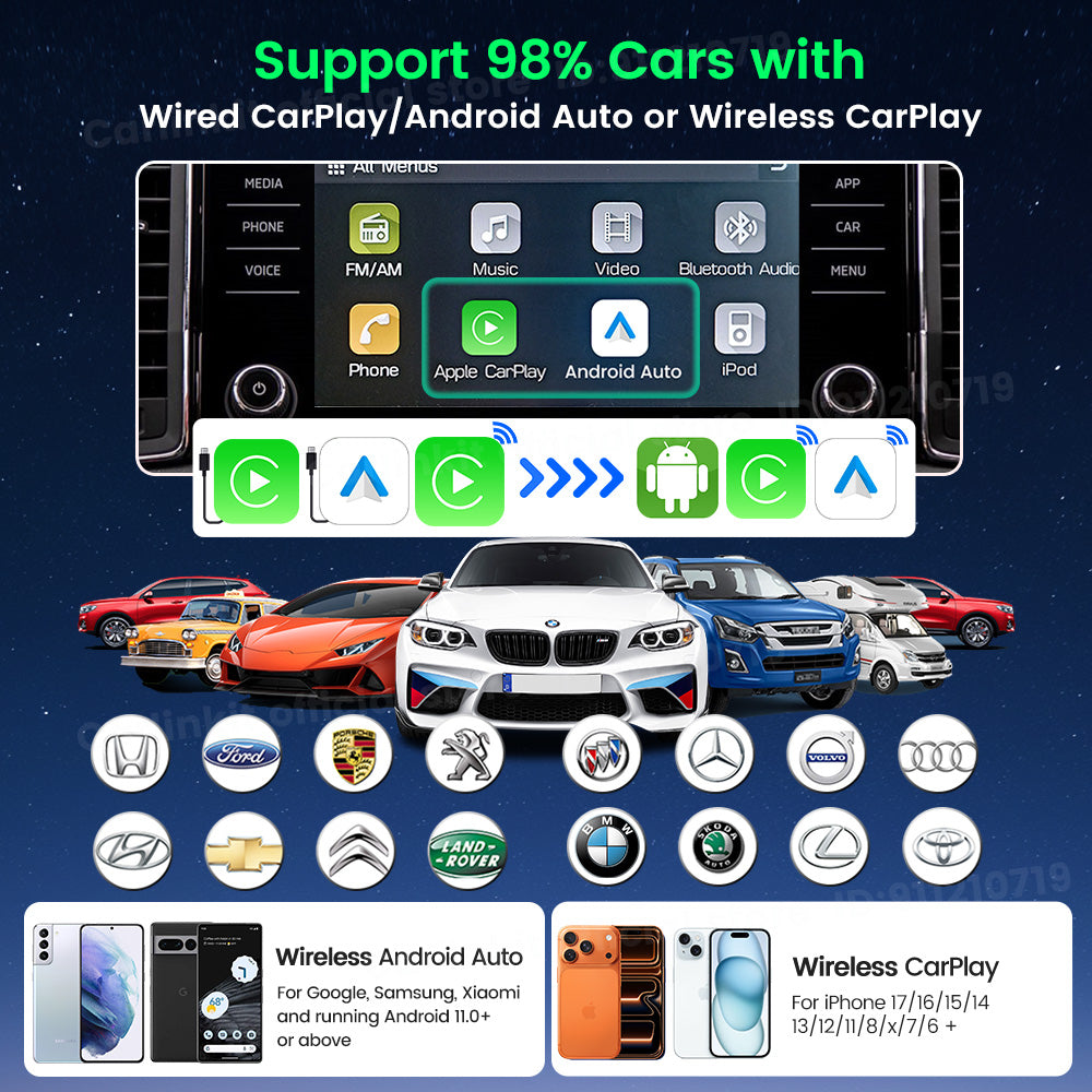 Carlinkit 5G LTE Tbox Ultra 3 Android Tv Box Android 15 Wireless Carplay Adapter QCM6350 Smart Car Ai Box Carplay For Netflix Youtube