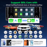 Carlinkit 5G LTE Tbox Ultra 3 Android Tv Box Android 15 Wireless Carplay Adapter QCM6350 Smart Car Ai Box Carplay For Netflix Youtube