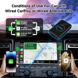 2024 Carlinkit LITE Wireless Android Auto & Car Play Ai Box Usb Watch Videos Online 32GB For Netflix Iptv 3 IN 1 Carplay Tv Box