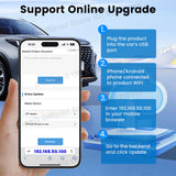 Carlinkit Wireless CarPlay & Android Auto Adapter - Mini Ultra 3 Convert OEM Wired to Wireless Dongle for iPhone & Android 11+, USB-A/Type-C Plug & Play, Fast Connection, Online Upgrade