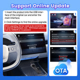 Carlinkit Support Fire TV Stick Specifically designed for Amazon Fire TV Stick Enjoy Streaming in Your Car Wired CarPlay to HDMI