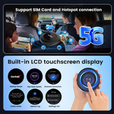 Carlinkit 5G LTE Tbox Ultra 3 Android Tv Box Android 15 Wireless Carplay Adapter QCM6350 Smart Car Ai Box Carplay For Netflix Youtube