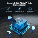 CarlinKit Wireless CarPlay Android Auto Mini Box Adattatore per Tesla Modello 3/X/Y/S CarPlay Attivatore Wireless Navigazione Spotify Siri iOS16 Nuovo 