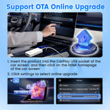 Carlinkit New Smart USB HDMI Adapter-Car 4K HD Output Video Dongle Support TV Streaming Stick Entertainment Watch Movies, Shows, and Live TV in 1080p, 60pfs, Game Consoles,  Laptops