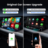 2024 Carlinkit LITE Wireless Android Auto & Car Play Ai Box Usb Watch Videos Online 32GB For Netflix Iptv 3 IN 1 Carplay Tv Box