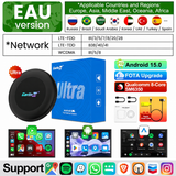 Carlinkit Ultra 2 Android 15 CarPlay Ai Box Wireless Android Auto Video Adapter Support Youtube Netflix TF SIM Card 128GB WiFi 6