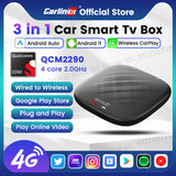 Carlinkit Android 11 CarPlay TBox Mini Wireless Android Auto & Apple CarPlay Google Play YouTube Netflix Spotify USB Adapter