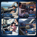 HD2CP Pro CarlinKit 3-In-1 Car Adapter Support HDMI Wireless CarPlay Wireless Android Auto HDMI Video Streaming Box Plug & Play
