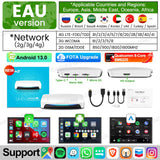 2025 New CarlinKit Android 13 CarPlay AI Box HDMI Wireless CarPlay Android Auto TV Video Box Qualcomm SDM660 8-Core Split Screen