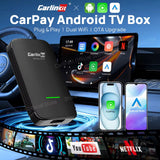 Carlinkit CP2A Pro Android TV Box &Wireless Android Auto & CarPlay 3-In-1 Adapter Wireless Auto Connect For Netflix Smart Ai Box