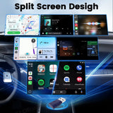 Carlinkit 5.0 Mini Ultra Wireless Adapter Wireless CarPlay Android Auto Box For OEM Cars Plug and Play WiFi BLE Auto Connection