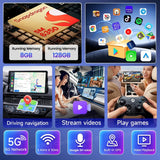 Carlinkit Ultra 2 Android 15 CarPlay Ai Box Wireless Android Auto Video Adapter Support Youtube Netflix TF SIM Card 128GB WiFi 6