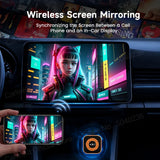 CarlinKit Mini Ultra 6 4-In-1 Wireless Screen Mirror Wireless CarPlay Android Auto Adapter Auto-Connect Mirror Phone Play Video