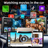 Carlinkit Android 15 AI Box Ultra 8+128G Wireless Carplay Car Streaming Box Android Auto Wireless Adapter Qualcomm SM6350 Support Youtube/Netflix