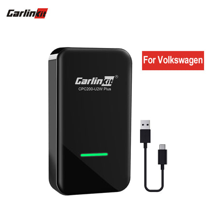 Carlinkit 3.0 U2W Plus adaptateur carplay sans fil pour VW Volkswagen Golf Tiguan Passat Touran Polo Bora CC Jetta Lamando VW carplay 