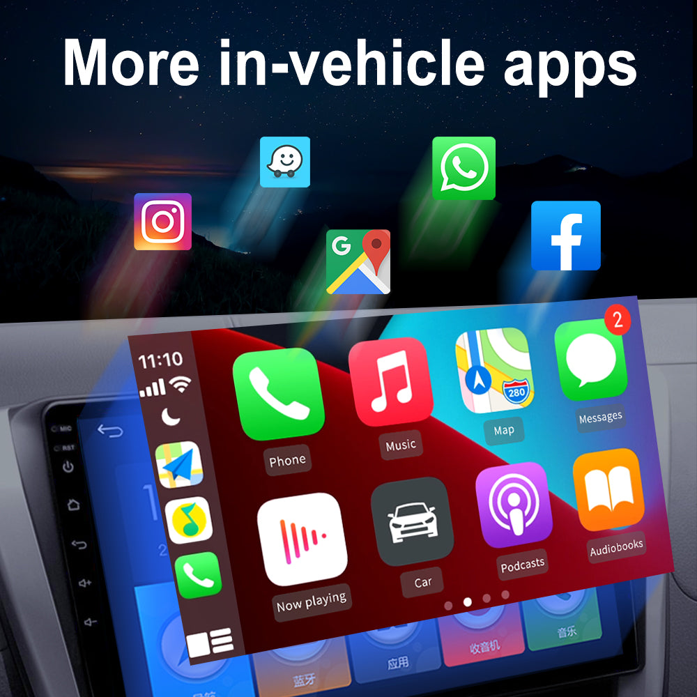 Carlinkit USB Dongle Carplay Android Box Carpaly AI Box Wireless Wired Mirrorlink Car Multimedia Player Bluetooth Auto Connect