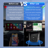 CarlinKit adaptateur CarPlay sans fil Android auto Mini Box pour Tesla modèle 3/X/Y/S activateur sans fil CarPlay Navigation Spotify Siri iOS16 nouveau 