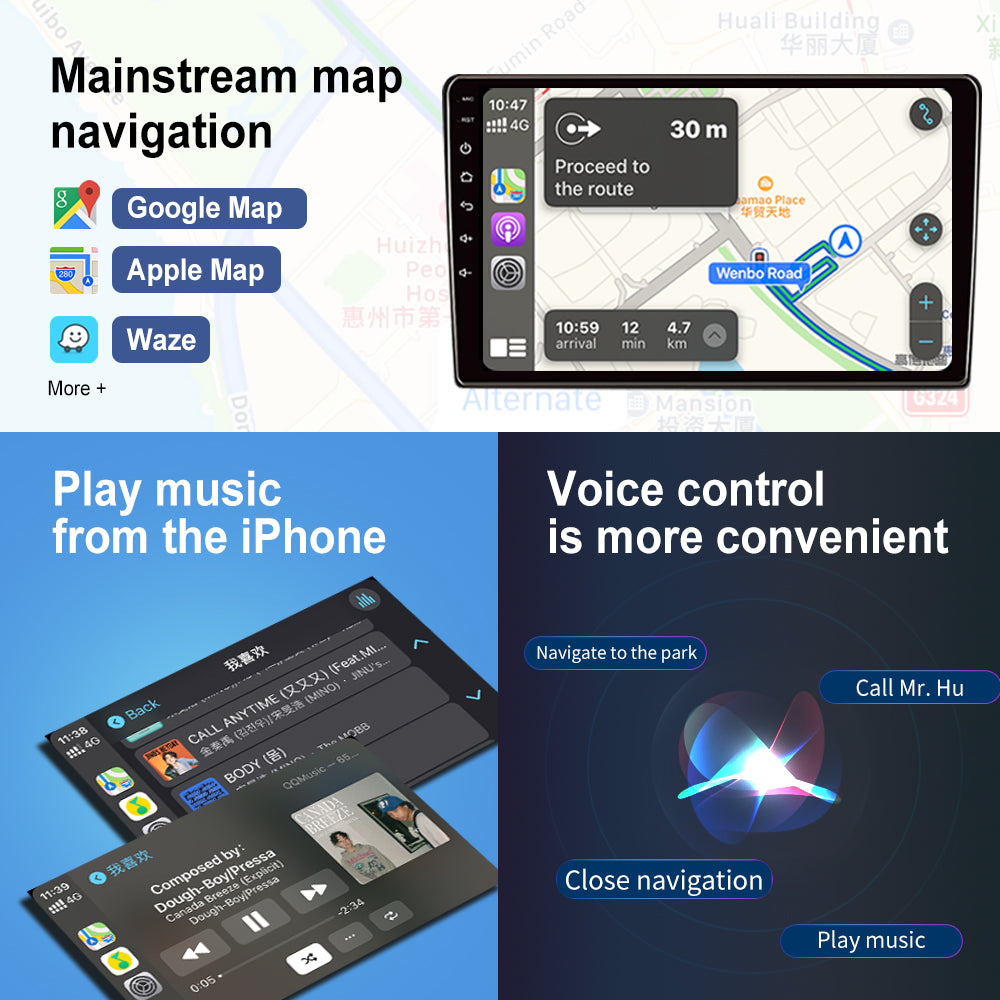 Carlinkit USB Dongle Carplay Android Box Carpaly AI Box Wireless Wired Mirrorlink Car Multimedia Player Bluetooth Auto Connect