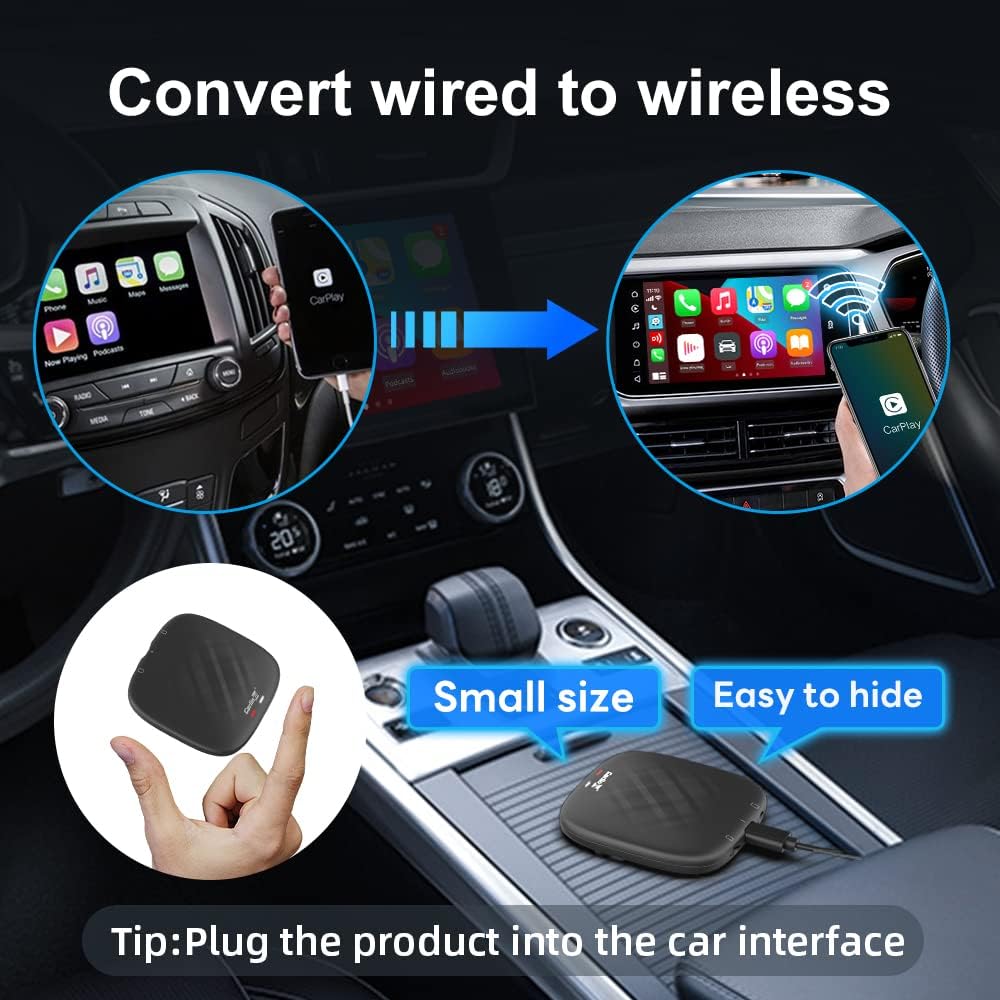 Buy AutoKit CarPlay Wireless CarPlay USB Adapter/Android Wireless