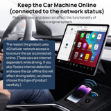 CarlinKit adaptateur CarPlay sans fil Android auto Mini Box pour Tesla modèle 3/X/Y/S activateur sans fil CarPlay Navigation Spotify Siri iOS16 nouveau 