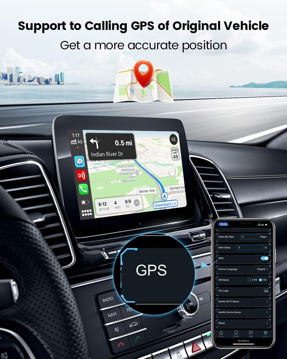 CarlinKit ? adaptateur CarPlay sans fil 4.0 pour Apple CarPlay