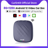 Android 12 QCM6125 8g+128g carlinkit carplay ai box plus carplay wireless android auto adapter best configuration youtube box